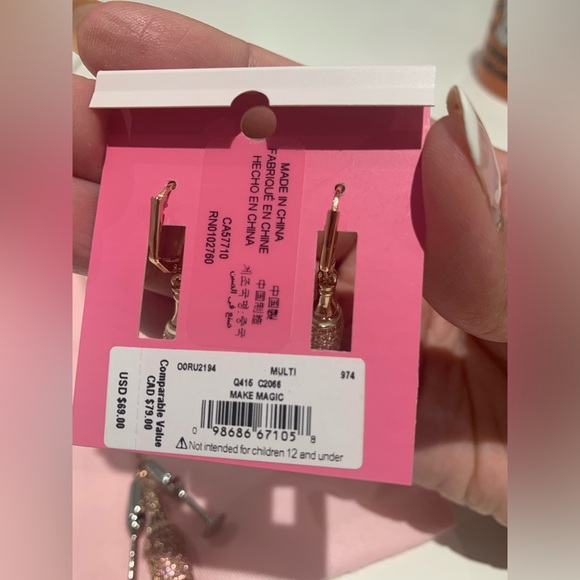 🥂NWT Kate Spade Champagne Cluster Necklace plus Matching Earrings Set 🥂 - Picture 7 of 10